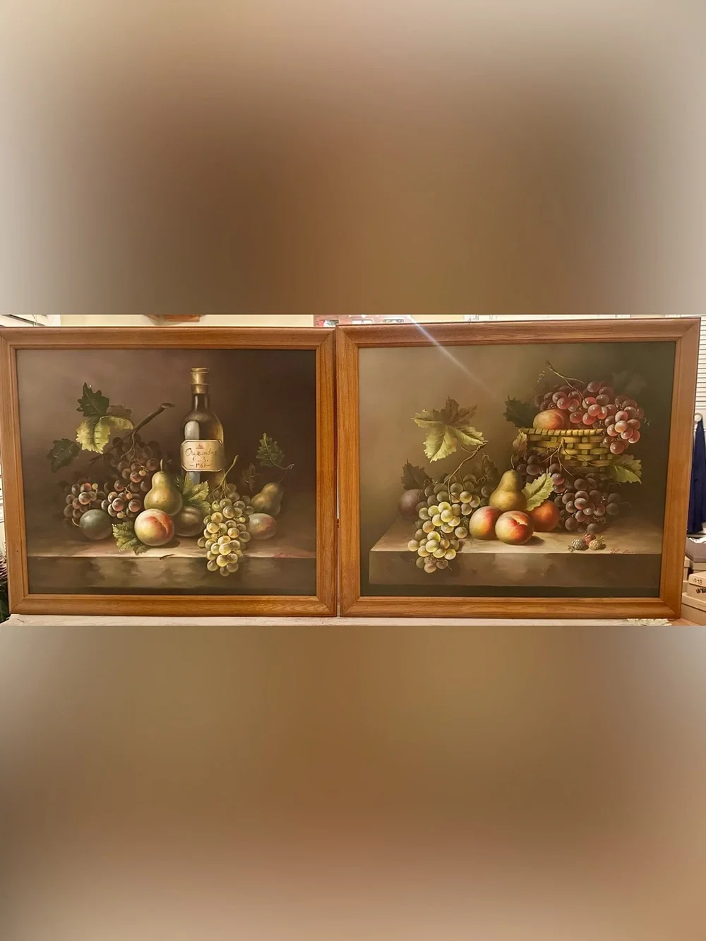 N/A pair framed